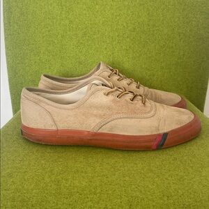 PRO-Keds x Mark McNairy Tan Suede Leather Low top Sneaker 9.5 Lace Up